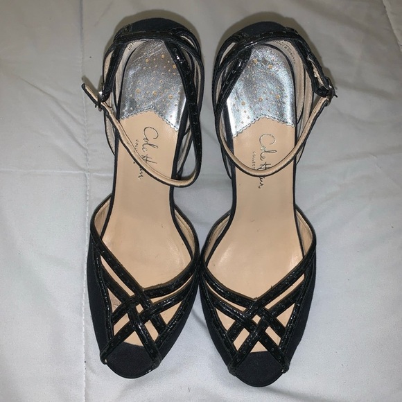 Cole Haan Collection Peep Toe Heels - Picture 1 of 5